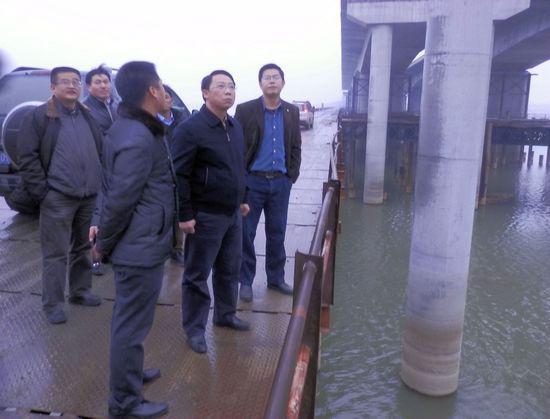 南昌市委常委、副市長(zhǎng)劉建洋蒞臨昌南大道東延工程項(xiàng)目現(xiàn)場(chǎng)檢查指導(dǎo)工作